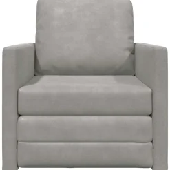 vidaXL Sofás-Sofá cama 74 x 77 x 81 cm Terciopelo