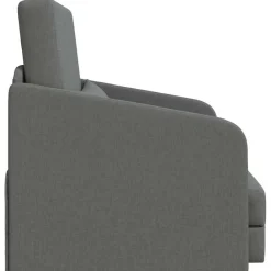 vidaXL Sofá cama 65 x 80 x 83 cm tela Gris oscuro Clearance