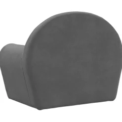 vidaXL Sofá cama infantil felpa suave gris Antracita Discount