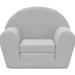 Niños vidaXL Mobiliario Para Bebés Y Niños Pequeños-Sofá cama infantil felpa suave