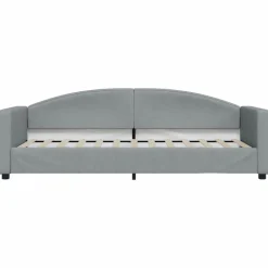 vidaXL Camas Y Accesorios-Sofá cama nido con cajones tela 80x200 cm