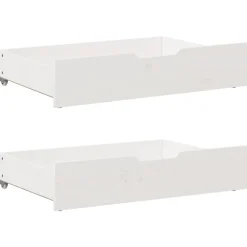 vidaXL Camas Y Accesorios-Sofá cama nido con cajones sin colchón 90x200 cm