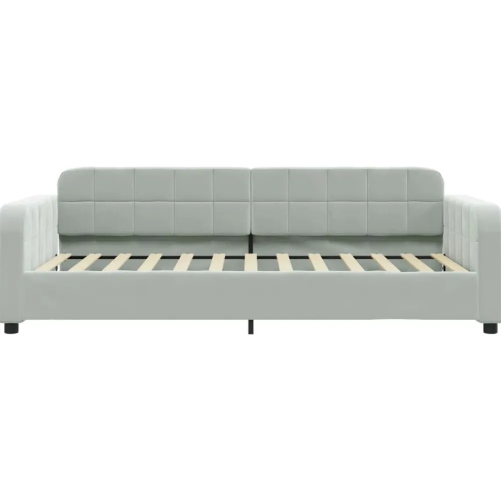 vidaXL Camas Y Accesorios-Sofá cama nido terciopelo 80x200 cm