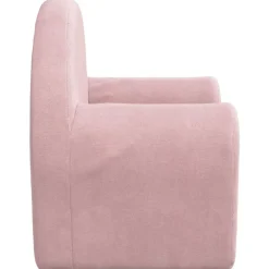 vidaXL Sofá cama para niños felpa suave Rosa Clearance