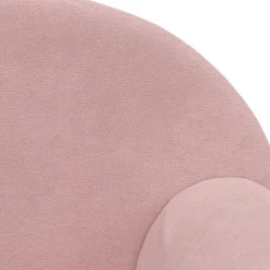 vidaXL Sofá cama para niños felpa suave Rosa Clearance