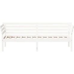 vidaXL Camas Y Accesorios-Sofá cama sin colchón madera maciza de pino 80x200 cm