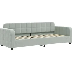 vidaXL Camas Y Accesorios-Sofá cama sin colchón terciopelo 80x200 cm