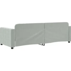 vidaXL Camas Y Accesorios-Sofá cama sin colchón terciopelo 80x200 cm