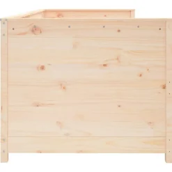 vidaXL Camas Y Accesorios-Sofá cama sin colchón madera maciza de pino 80x200 cm