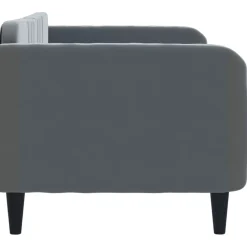vidaXL Sofá cama terciopelo 80x200 cm Gris oscuro Hot