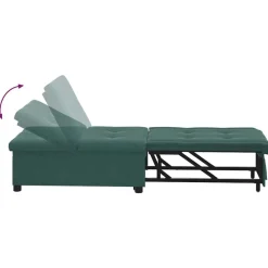 vidaXL Sofás-Sofá cama 194 x 67 x 82 cm Terciopelo
