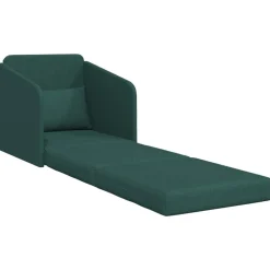 vidaXL Sofá cama 65 x 80 x 83 cm tela Verde oscuro Online