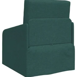 vidaXL Sofá cama 65 x 80 x 83 cm tela Verde oscuro Online