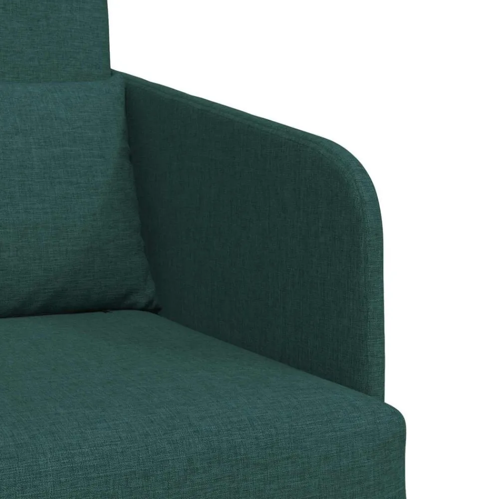 vidaXL Sofá cama 65 x 80 x 83 cm tela Verde oscuro Online