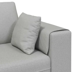 vidaXL Sofás-Sofá con cojín 250 x 77 x 76 cm tela
