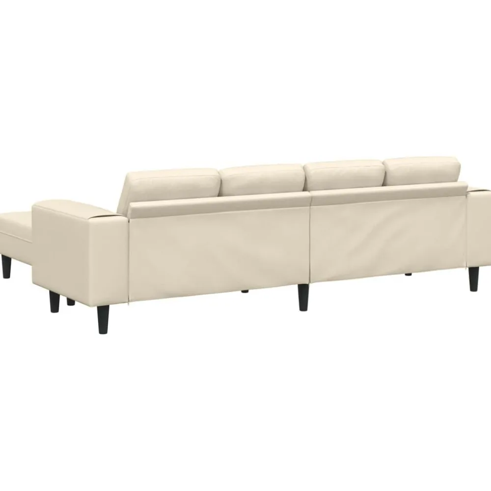 vidaXL Sofás-Sofá 250 x 188 x 76 cm Tela de Pana