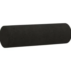 vidaXL Sofá de 2 plazas con cojines tela 120 cm Negro Outlet