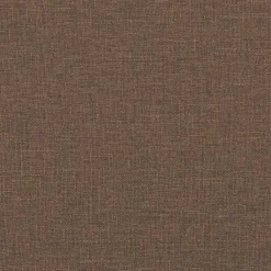 vidaXL Sofá de 3 plazas con taburete de tela marrón 180 cm Marrón Online
