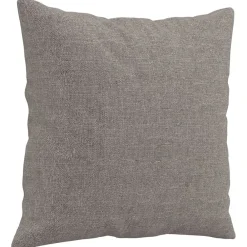 vidaXL Sofá de 2 plazas con cojines tela gris taupe 120 cm Taupé Clearance