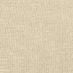 vidaXL Sofá de 3 plazas con taburete de tela 180 cm Crema Clearance