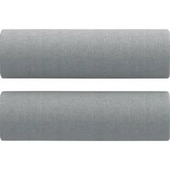 vidaXL Sofás-Sofá de 2 plazas con cojines tela 120 cm