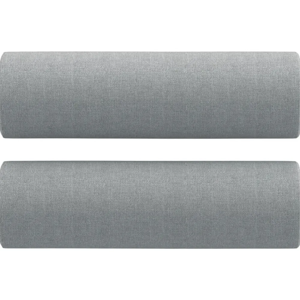 vidaXL Sofás-Sofá de 2 plazas con cojines tela 120 cm