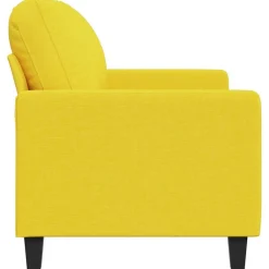 vidaXL Sofás-Sofá de 2 plazas de tela 120 cm