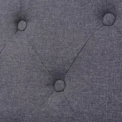 vidaXL Sofá de 3 plazas tela Gris New