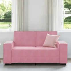 vidaXL Sofás-Sofá de 2 plazas terciopelo 160x78x84 cm