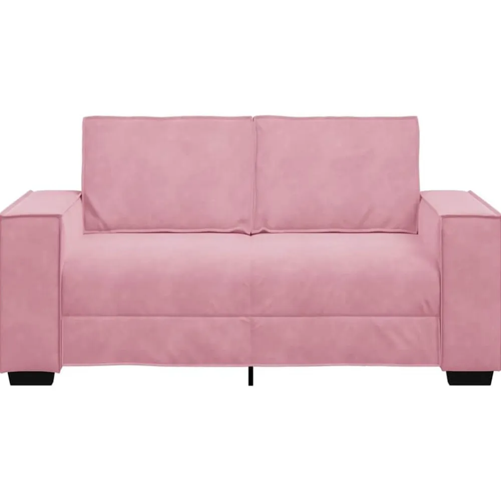 vidaXL Sofás-Sofá de 2 plazas terciopelo 160x78x84 cm
