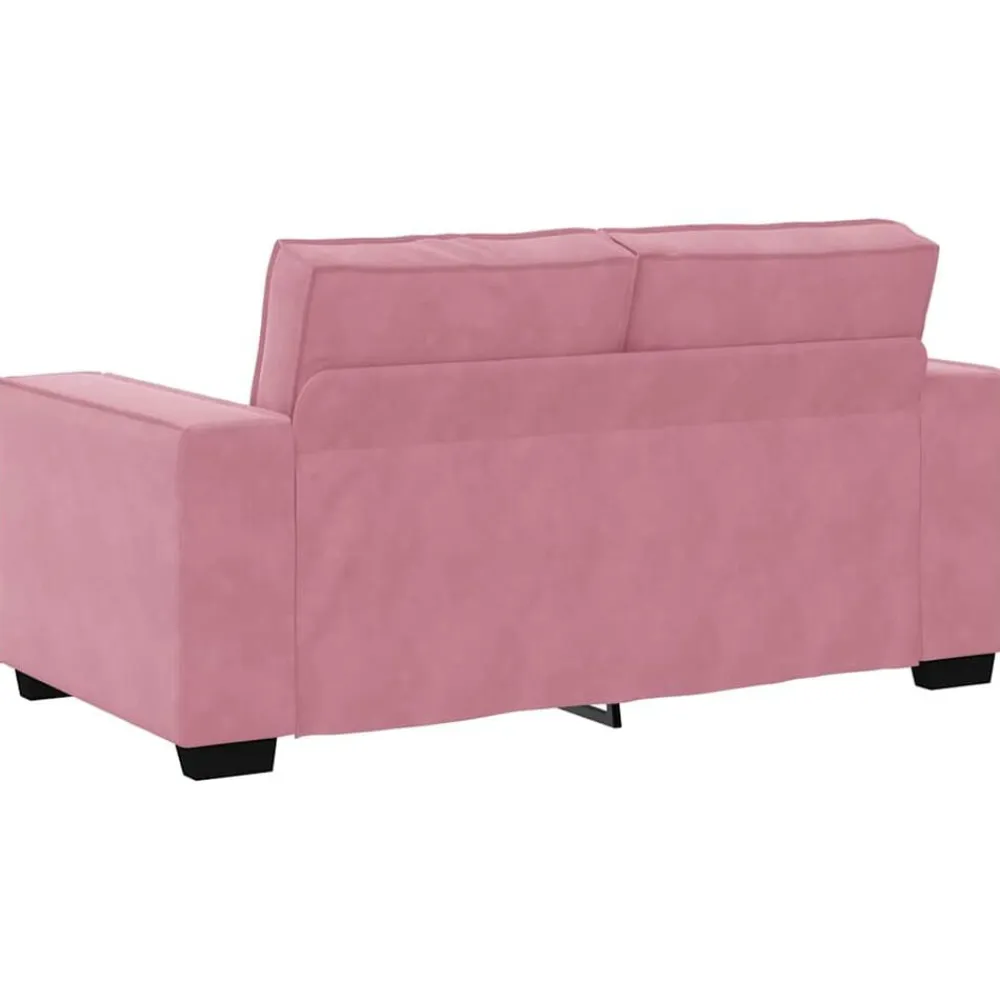 vidaXL Sofás-Sofá de 2 plazas terciopelo 160x78x84 cm