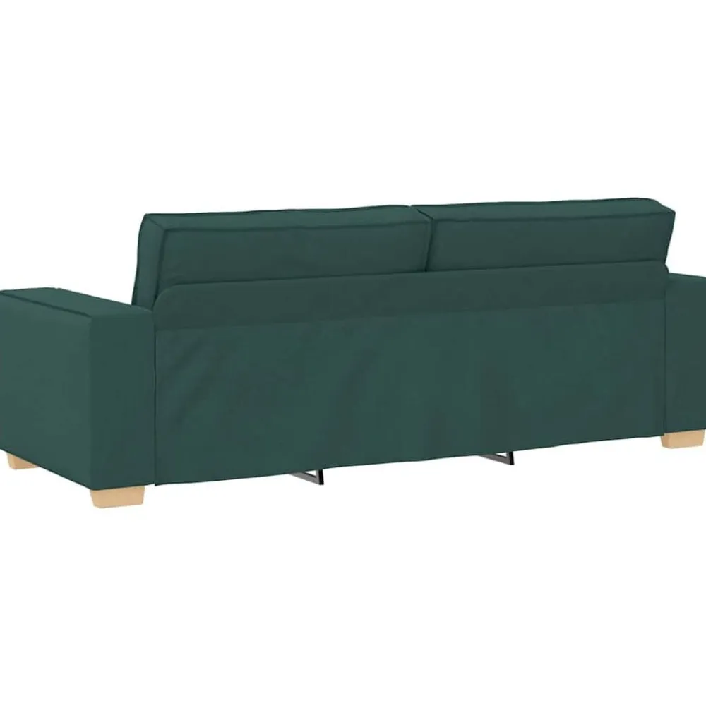 vidaXL Sofás-Sofá de 3 plazas 220 cm tela
