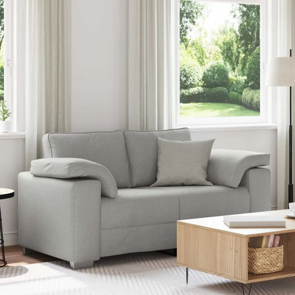 vidaXL Sofás-Sofá de dos plazas 160 cm tela