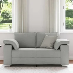 vidaXL Sofás-Sofá de dos plazas 160 cm tela