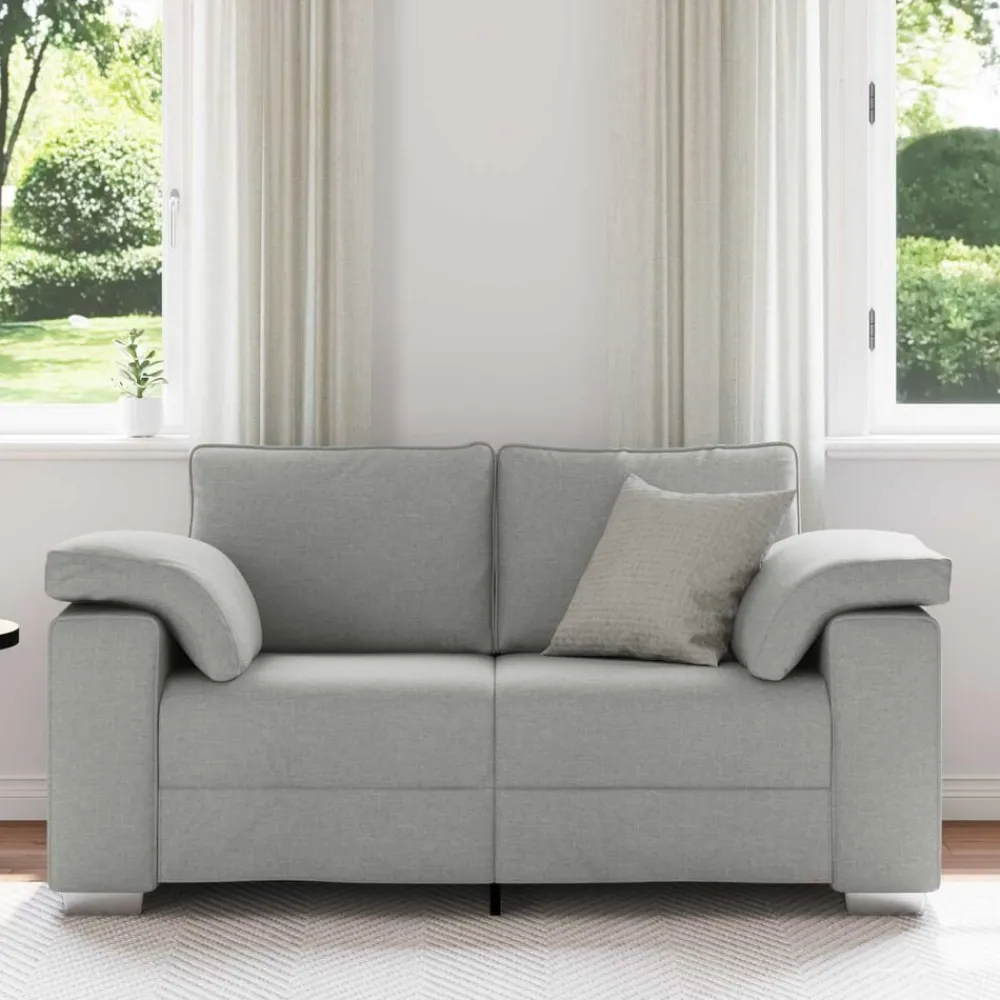 vidaXL Sofás-Sofá de dos plazas 160 cm tela