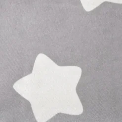 Niños vidaXL Mobiliario Para Bebés Y Niños Pequeños-Sofá de niños de 2 plazas felpa suave gris claro con estrellas