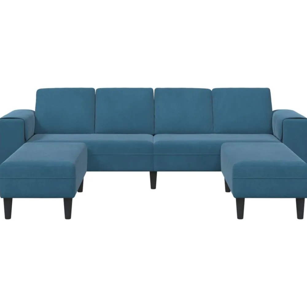 vidaXL Sofás-Sofá de sala 3 pcs 250 x 188 x 76 cm