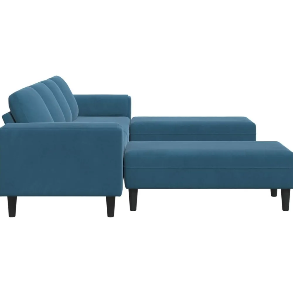 vidaXL Sofás-Sofá de sala 3 pcs 250 x 188 x 76 cm