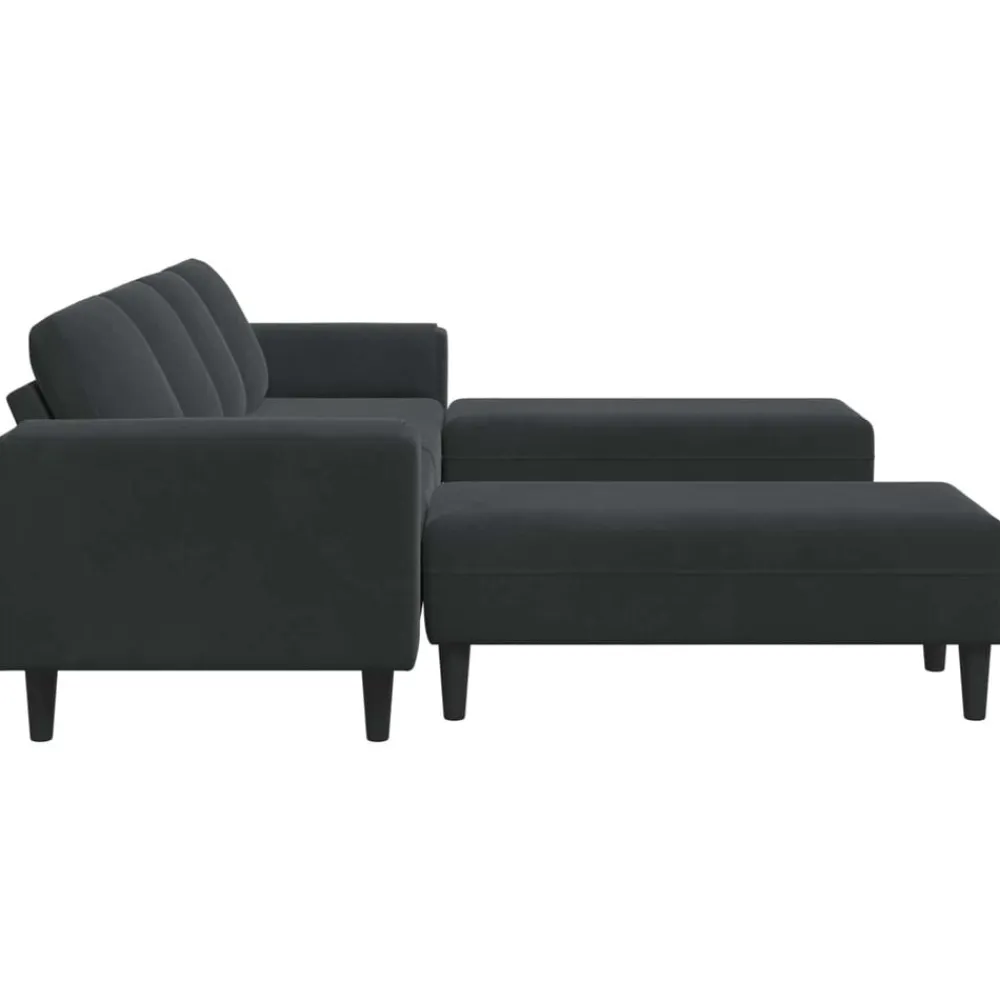 vidaXL Sofás-Sofá de sala 3 pcs 250 x 188 x 76 cm