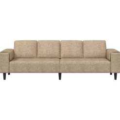 vidaXL Sofá de sala 250 x 77 x 76 cm Gris claro Clearance