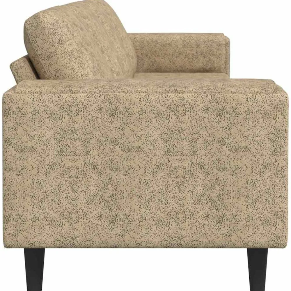 vidaXL Sofá de sala 250 x 77 x 76 cm Gris claro Clearance