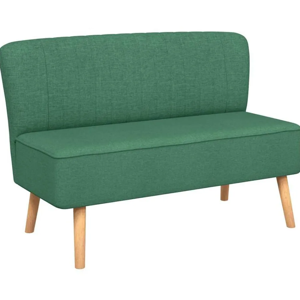 vidaXL Sofás-Sofá de tela 117x55,5x77 cm