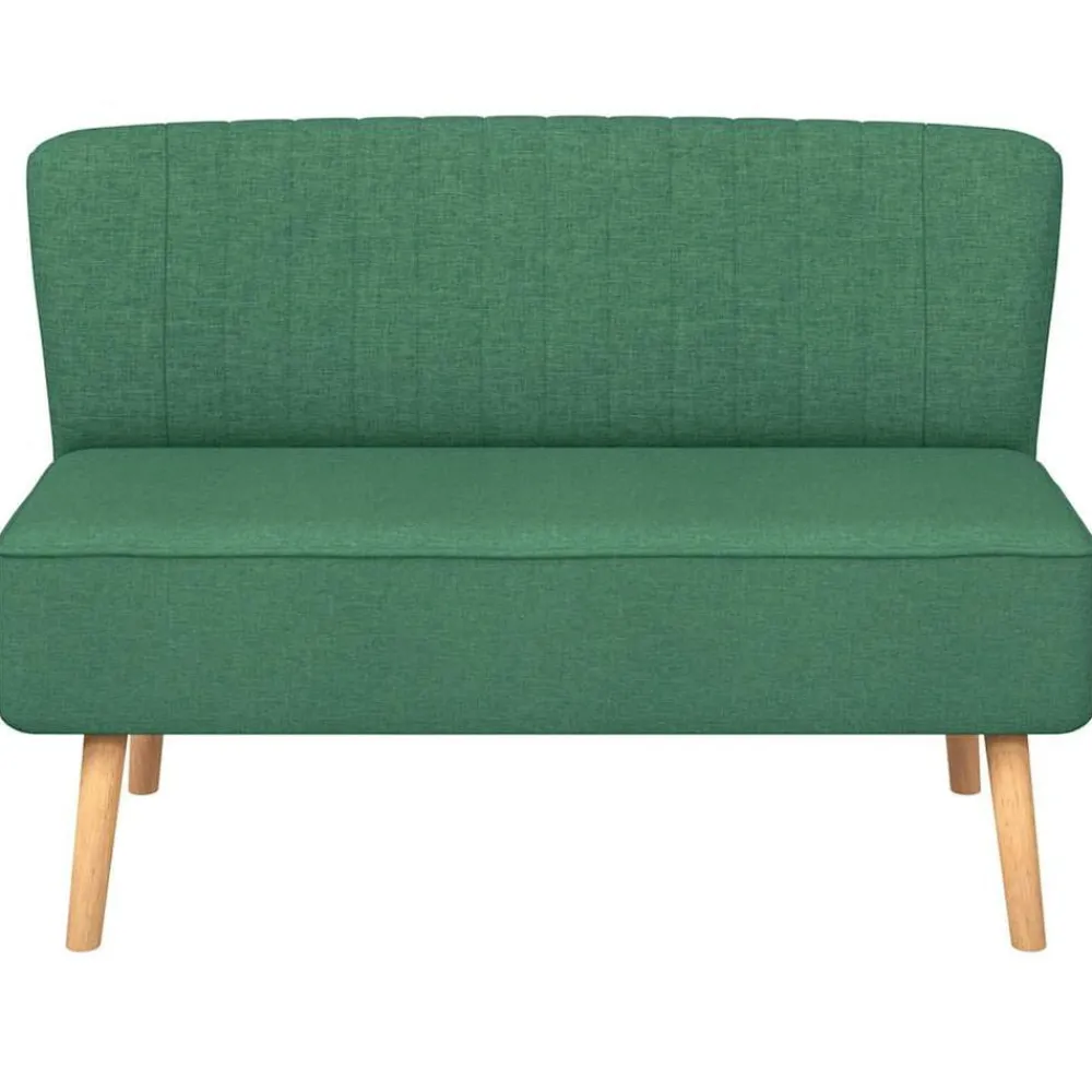 vidaXL Sofás-Sofá de tela 117x55,5x77 cm