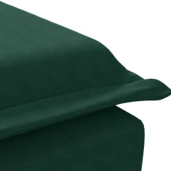 vidaXL Sillas-Sofá diván de masaje con cojín de terciopelo gris oscuro