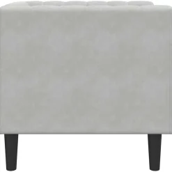 vidaXL Sofás-Sofá 74,5 x 71 x 70,5 cm Terciopelo