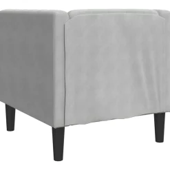 vidaXL Sofás-Sofá 74,5 x 71 x 70,5 cm Terciopelo
