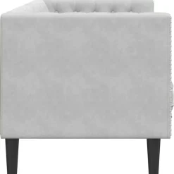 vidaXL Sofás-Sofá 194 x 74,5 x 70,5 cm Terciopelo