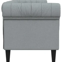 vidaXL Sofás-Sofá 201,5 x 74,5 x 74,5 cm Poliéster