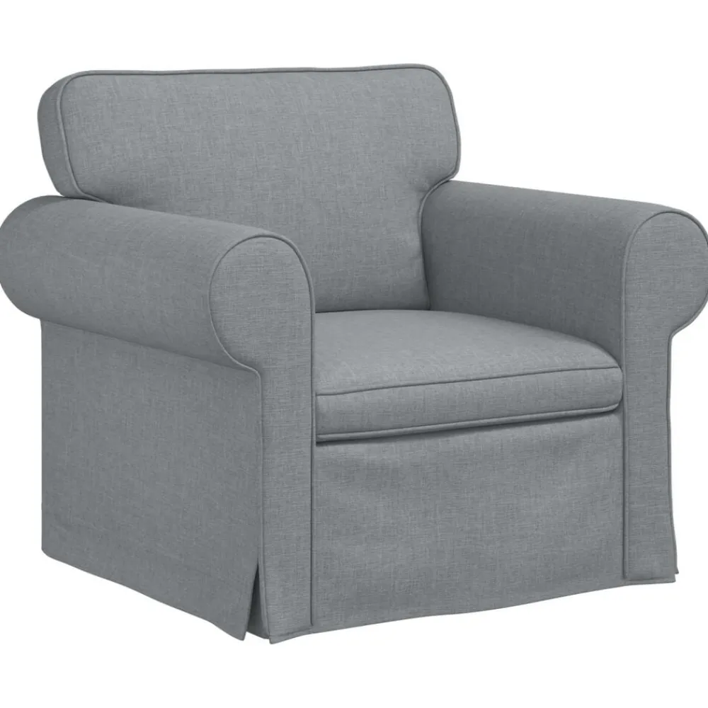 vidaXL Sofás-Sofá 95 x 82 x 80 cm tela