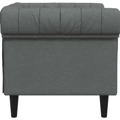 vidaXL Sofás-Sofá 78,5 x 74,5 x 74,5 cm Poliéster